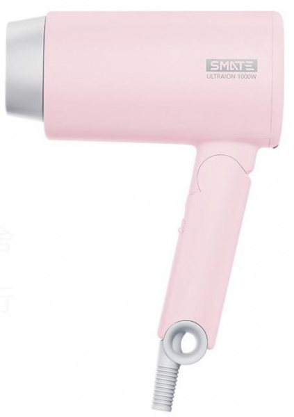 Фен для волос Xiaomi Smate Hair Mini Dryer розовый фото 1