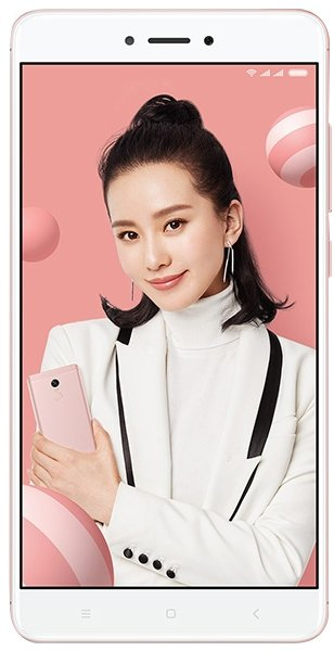 Смартфон Xiaomi Redmi Note 4X 32Gb+3Gb Pink фото 2