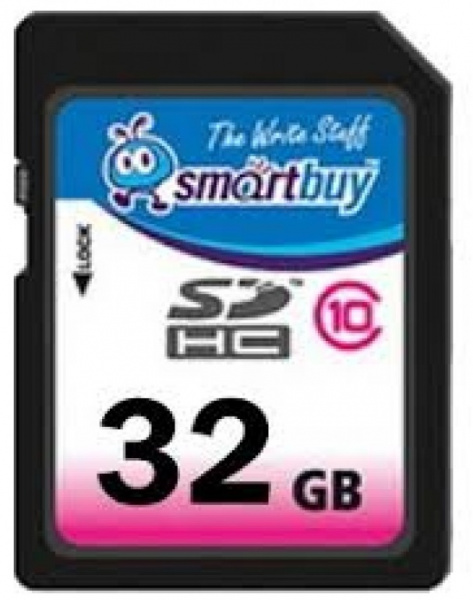 Карта памяти Smartbuy SDHC 32GB Class 10 фото 1