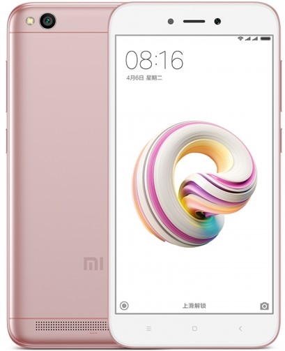 Смартфон Xiaomi RedMi 5A 32Gb Pink (Розовый) фото 3