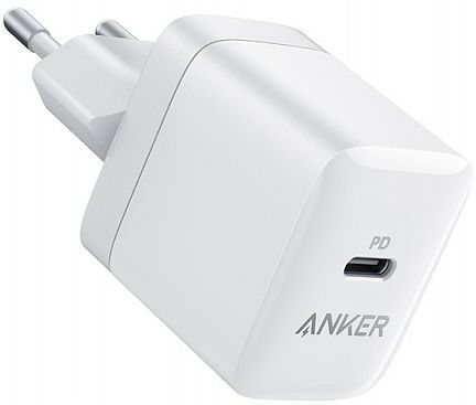 СЗУ адаптер ANKER PowerPort III 20W (A2631) USB Type-C,  Quick Charge 3.0, Power Delivery, белый фото 1