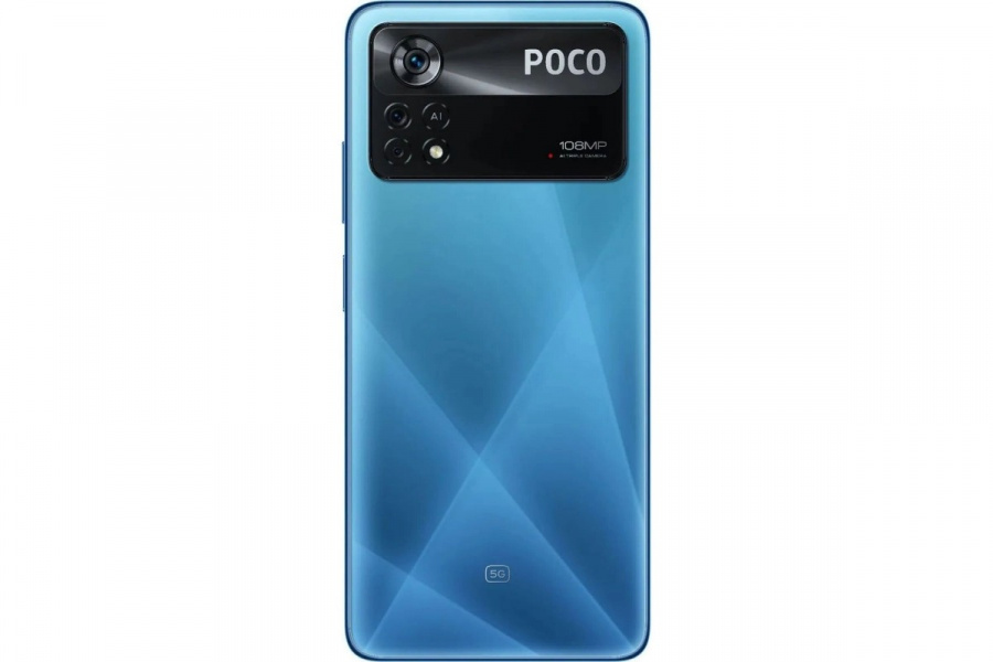 Смартфон Poco X4 Pro 5G 8/256Gb Лазерный синий RU фото 2