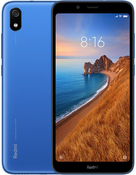 Смартфон Xiaomi RedMi 7A 2/32Gb Blue (Синий) Global Version фото 2