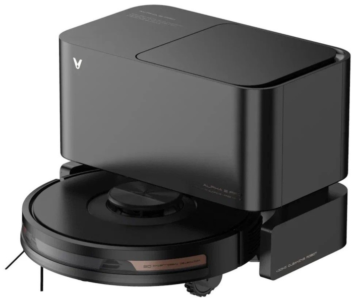Робот-пылесос Viomi Robot Vacuum Alpha 2 Pro, чёрный фото 1