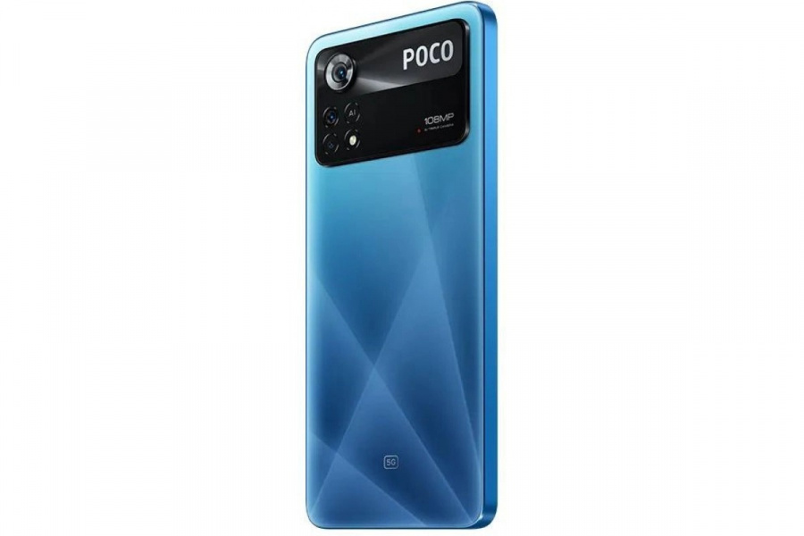 Смартфон Poco X4 Pro 5G 8/256Gb Лазерный синий RU фото 3