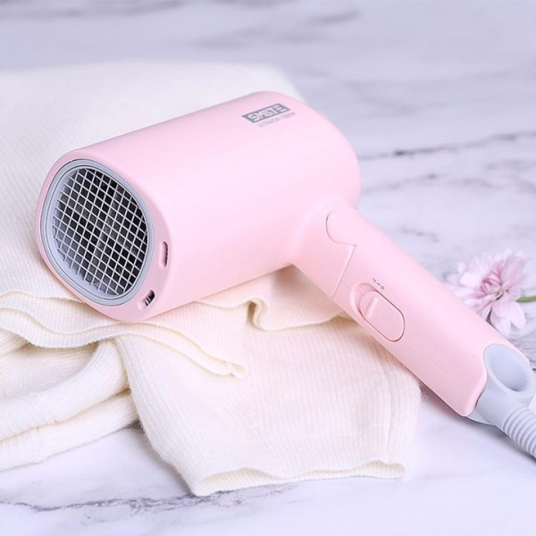 Фен для волос Xiaomi Smate Hair Mini Dryer розовый фото 4