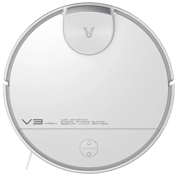 Робот-пылесос Viomi Robot Vacuum V3 Max, белый фото 5