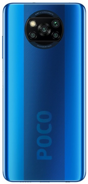 Смартфон Poco X3 NFC 6/128Gb Blue (Синий) Global Version фото 2