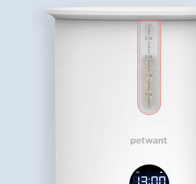 Автоматическая кормушка для животных Petwant F3 LED, емкость 2.8 л. фото 8
