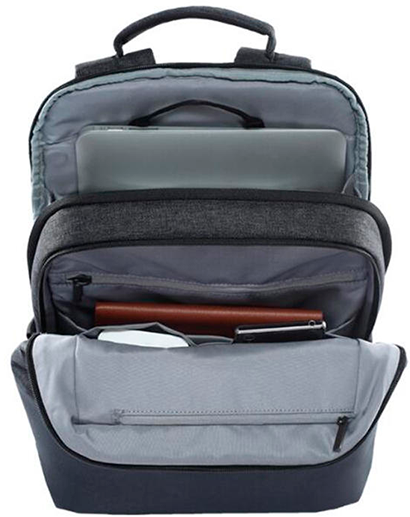 Рюкзак Xiaomi 90 Points Urban Simple Backpack для ноутбуков до 13" серый фото 2